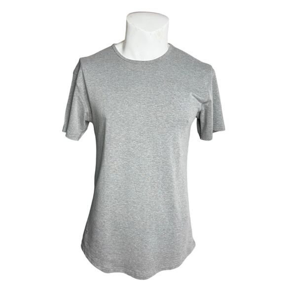 BYLT Shirt Men's Small Drop Gray Short Sleeve - Picture 1 of 4